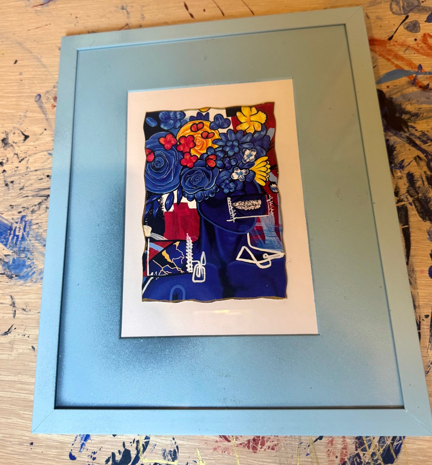 Unstoppable Joy custom framed mini print