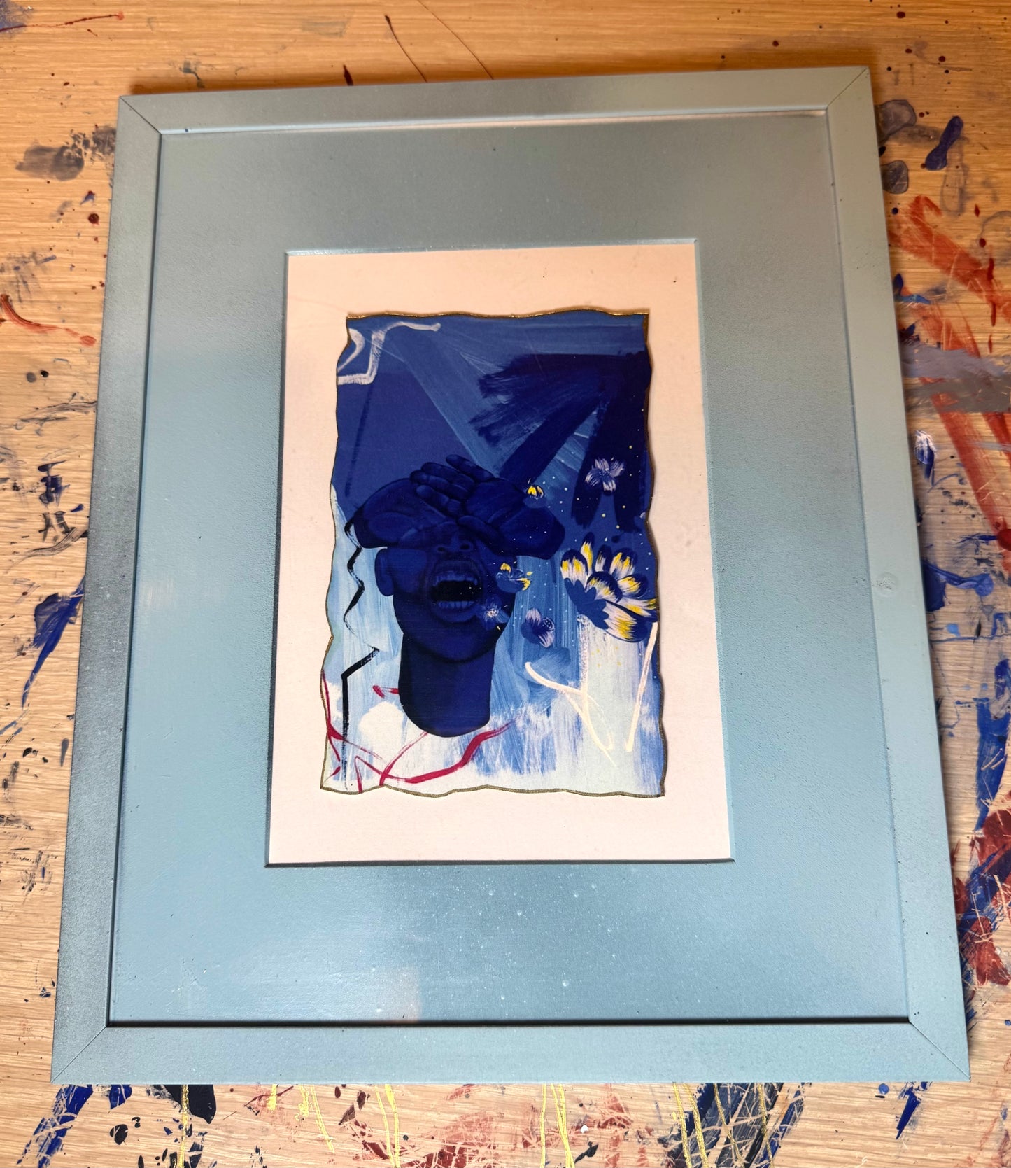 Protesting for my peace custom mini print