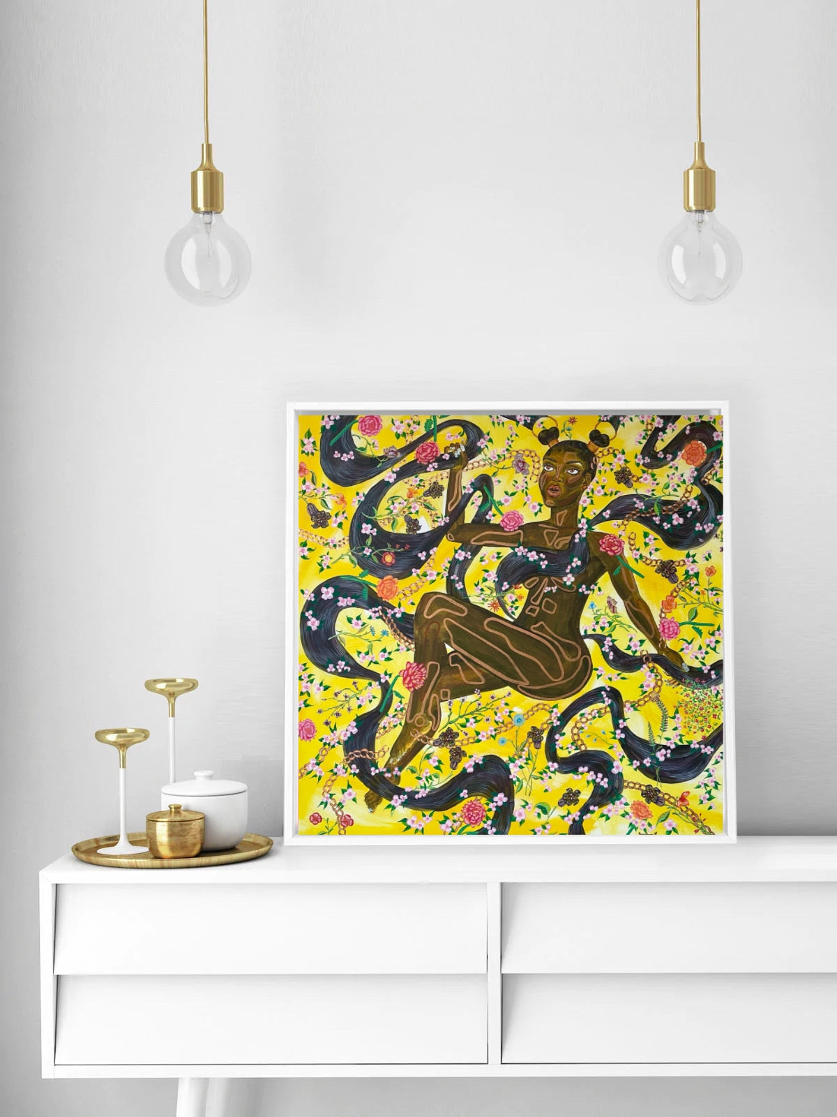 Black Girl Fly Print