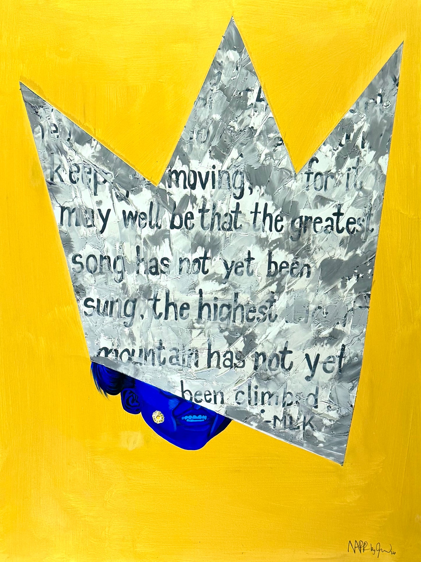 Dusting off History - Climb Print