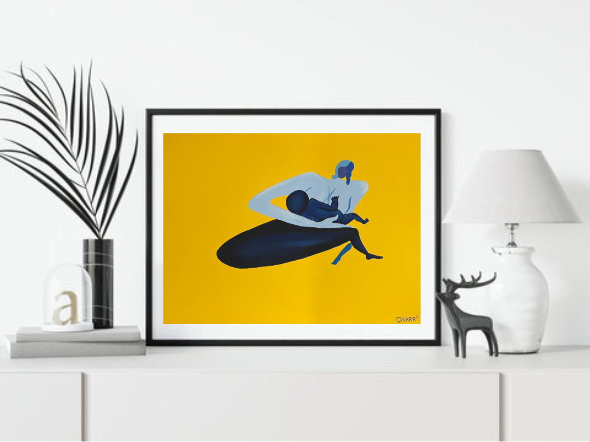 Breastfeeding Goddess Print