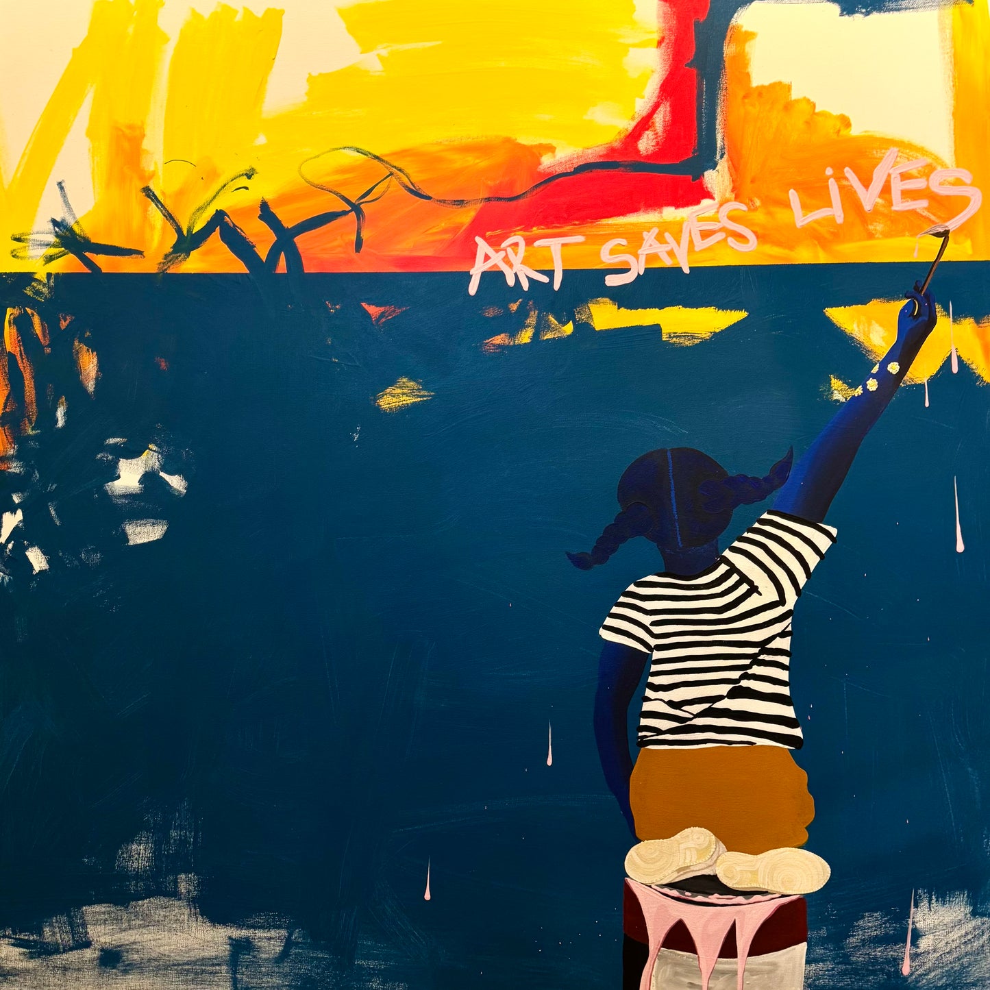 Art Saves Lives Print