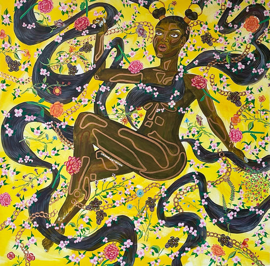 Black Girl Fly Print